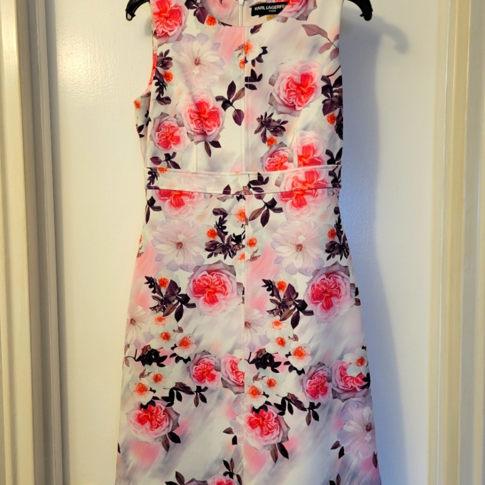 Karl Lagerfeld floral dress